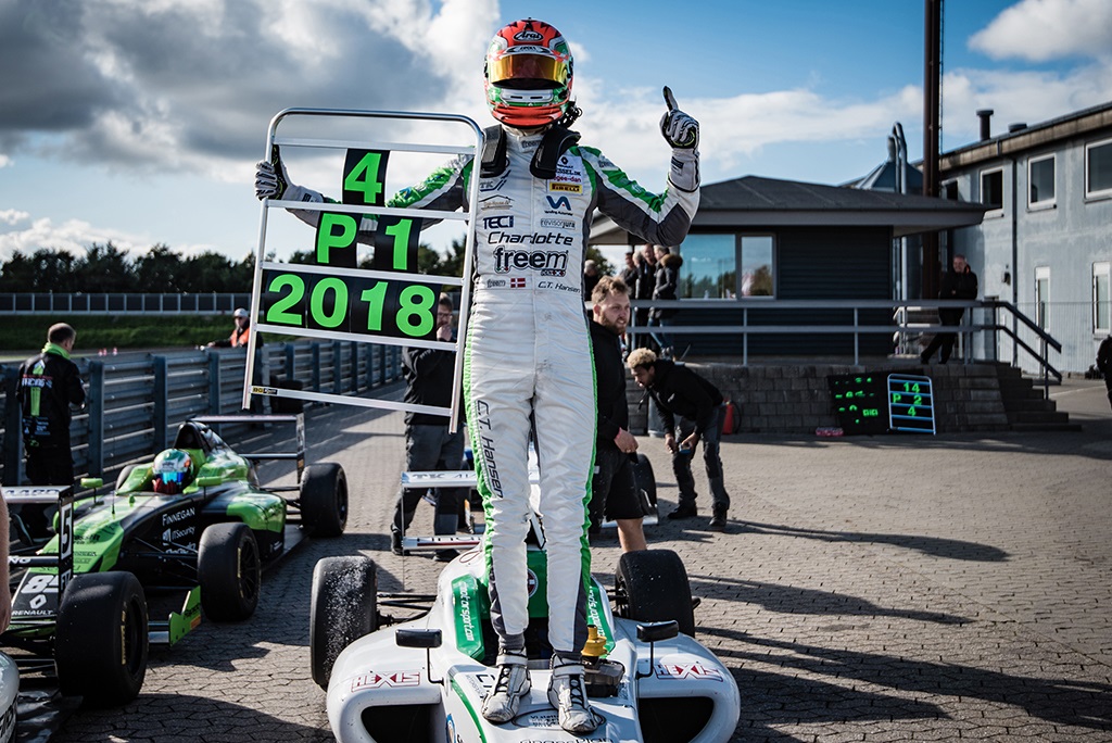Mr. Automatic - Casper T. Hansen, Formel 4 mester 2018
(Foto: Formel 4 Renault Danmark)